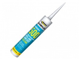 Everbuild Bath & Sanitary Silicone Sealant White 290ml 500 £5.99